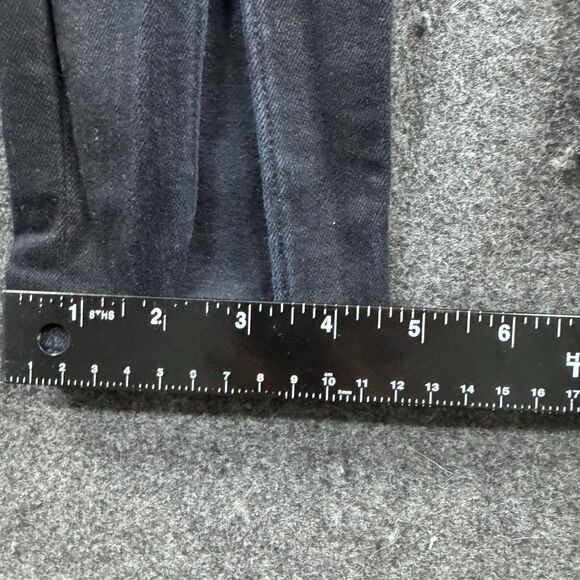 Rag & Bone Yuki Jeans Women's 26 Black Navy Coal Bar Skinny Stretch Slit - Picture 8 of 13